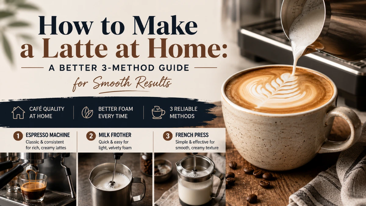 How to Make a Latte at Home