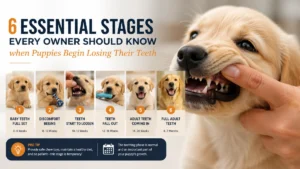 When do puppies start losing their teeth