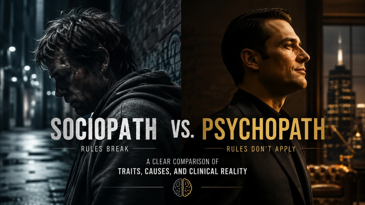 Sociopath vs Psychopath