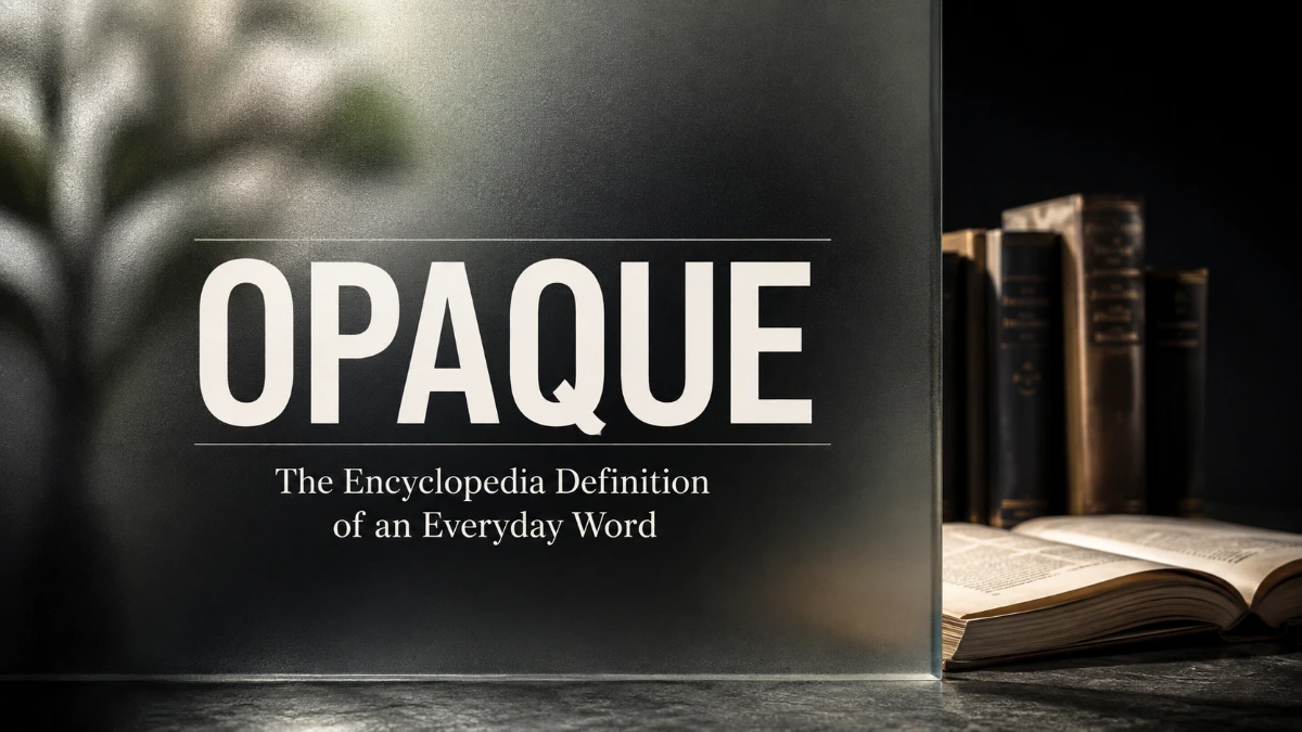 opaque